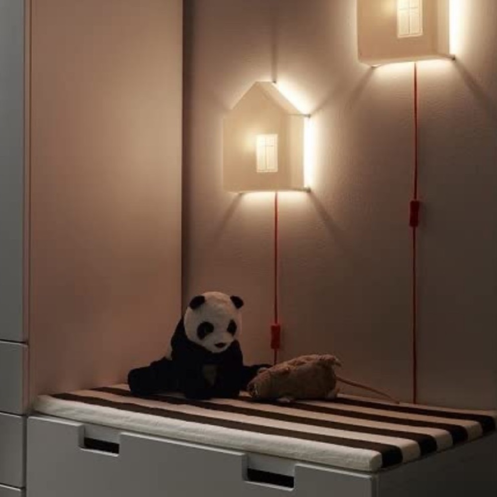 Ikea - wall lamp - house